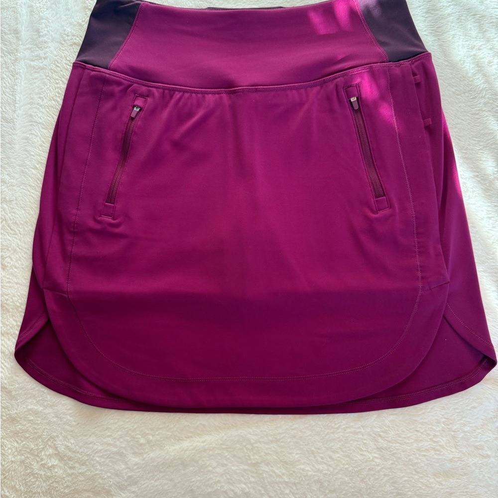 ATHLETA Fairway 16” Golf Skort, Magenta 
NWOT
Casual, Golf, Tennis, Pickleball